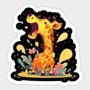 giraffe Sticker